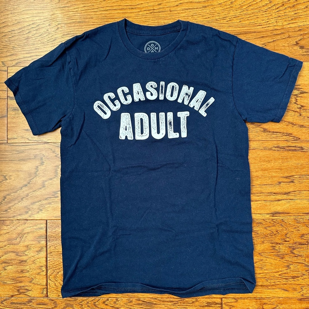 Occasional Adult Navy Blue T-Shirt